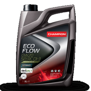 CHAMPION ECO FLOW 0W20 SP/RC D1-3 4LT
